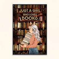 Into The Library I Go - Personalized Poster/Wrapped Canvas