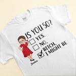 Is You 50? - Personalized Shirt - Birthday, Retirement Gift For Her, Woman, Mom, Mother, Grandma