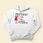 Is You 50? - Personalized Shirt - Birthday, Retirement Gift For Her, Woman, Mom, Mother, Grandma