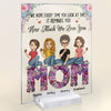 It Reminds How Much We Love You - Flower Version - Personalized Acrylic Plaque