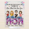 It Reminds How Much We Love You - Flower Version - Personalized Acrylic Plaque
