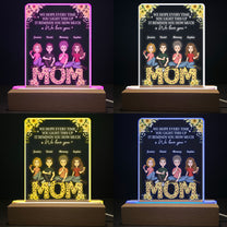 It Reminds You How Much We Love You Mom - Personalized LED Light