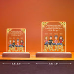 It Reminds You How Much We Love You Mom - Personalized LED Light
