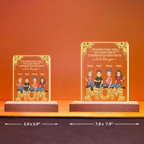 It Reminds You How Much We Love You Mom - Personalized LED Light