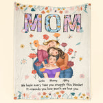 It Reminds You How Much We Love You - Personalized Blanket