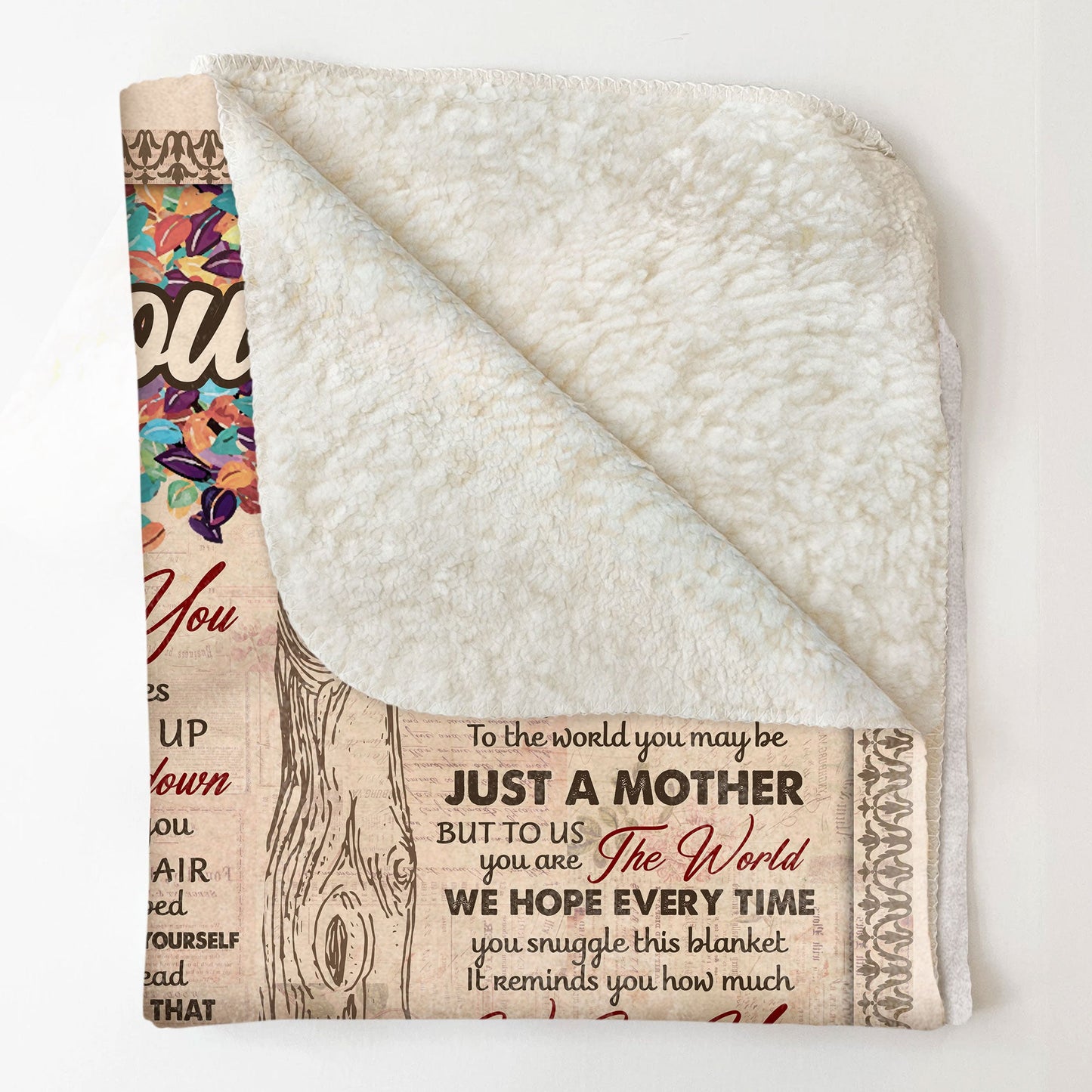 It Reminds You How Much We Love You - Personalized Blanket