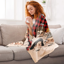 Every Time Snuggle This Blanket - Personalized Blanket
