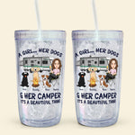 It's A Beautiful Thing - Personalized Acrylic Tumbler With Straw