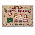 It'S The Most Wonderful Place To Be - Personalized Doormat