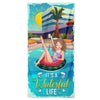 It&#39;s Waterful Life - Personalized Beach Towel