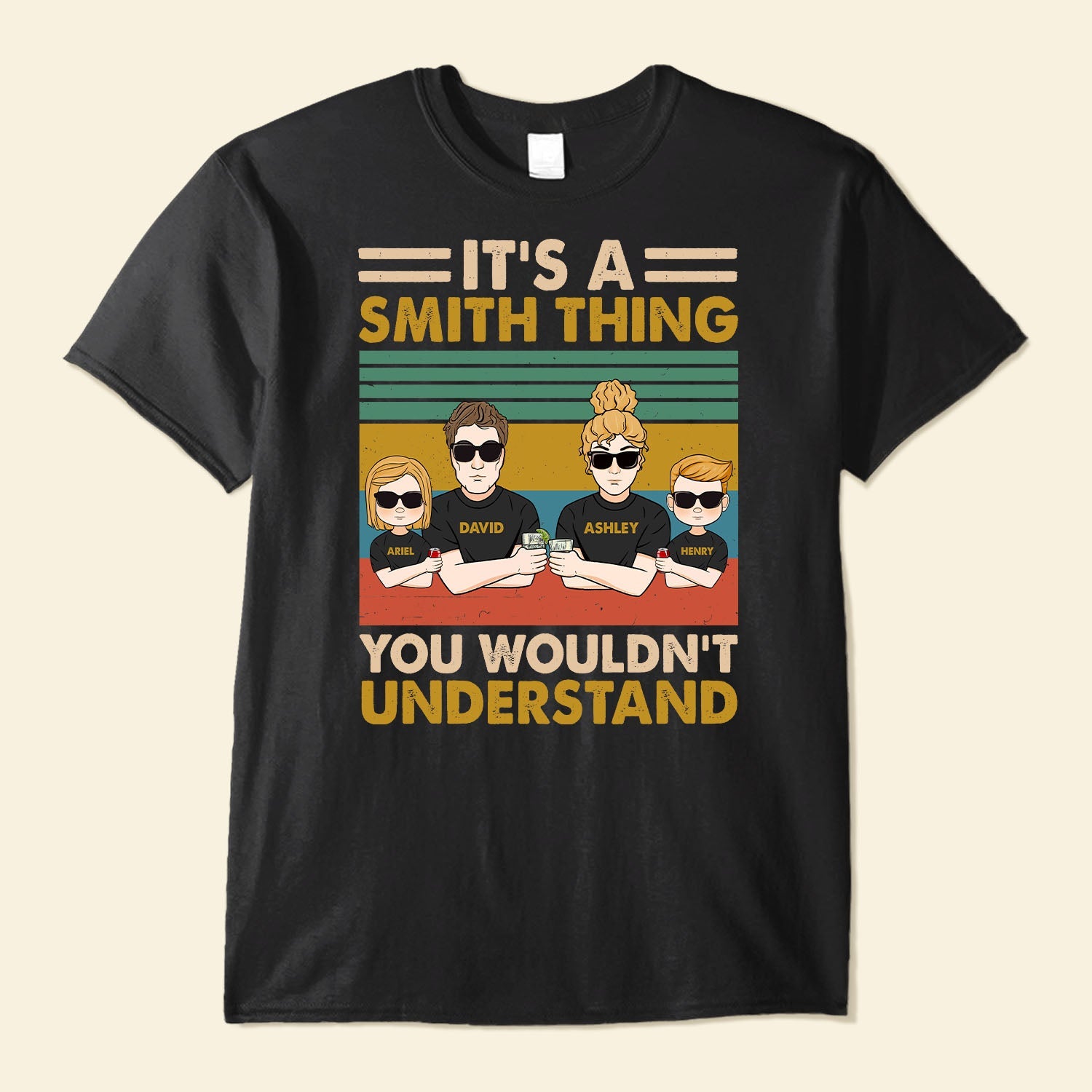 It's A Family Thing You Wouldn't Understand - Personalized Shirt