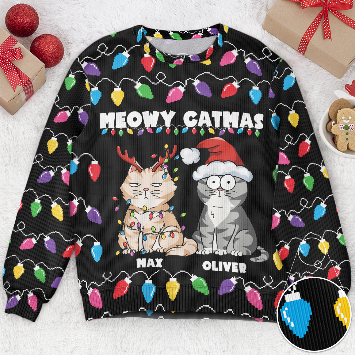 Catmas Meowy Christmas Shirt Meowy Catmas Christmas Funny Cats
