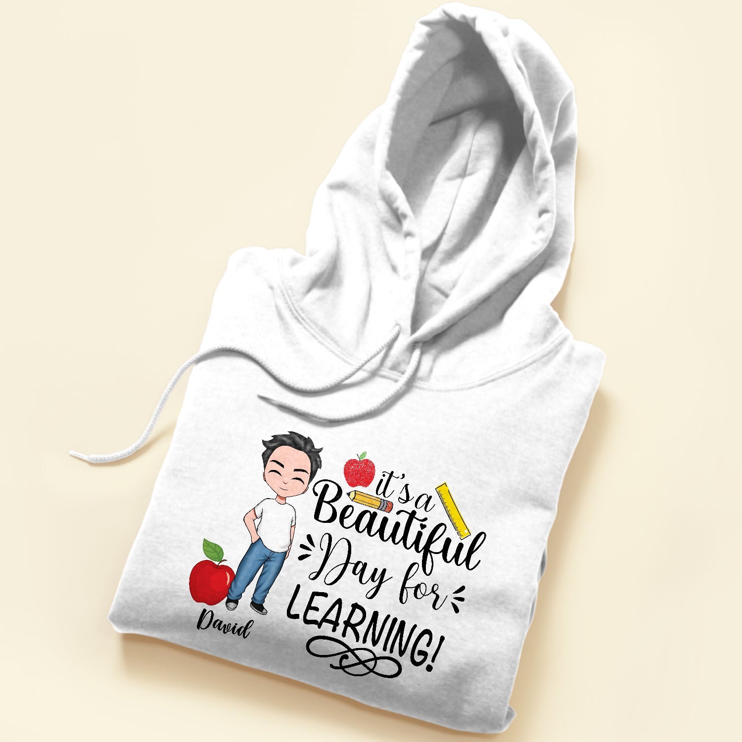 It's A Beautiful Day For Learning - Personalized Shirt - Gift For Teachers