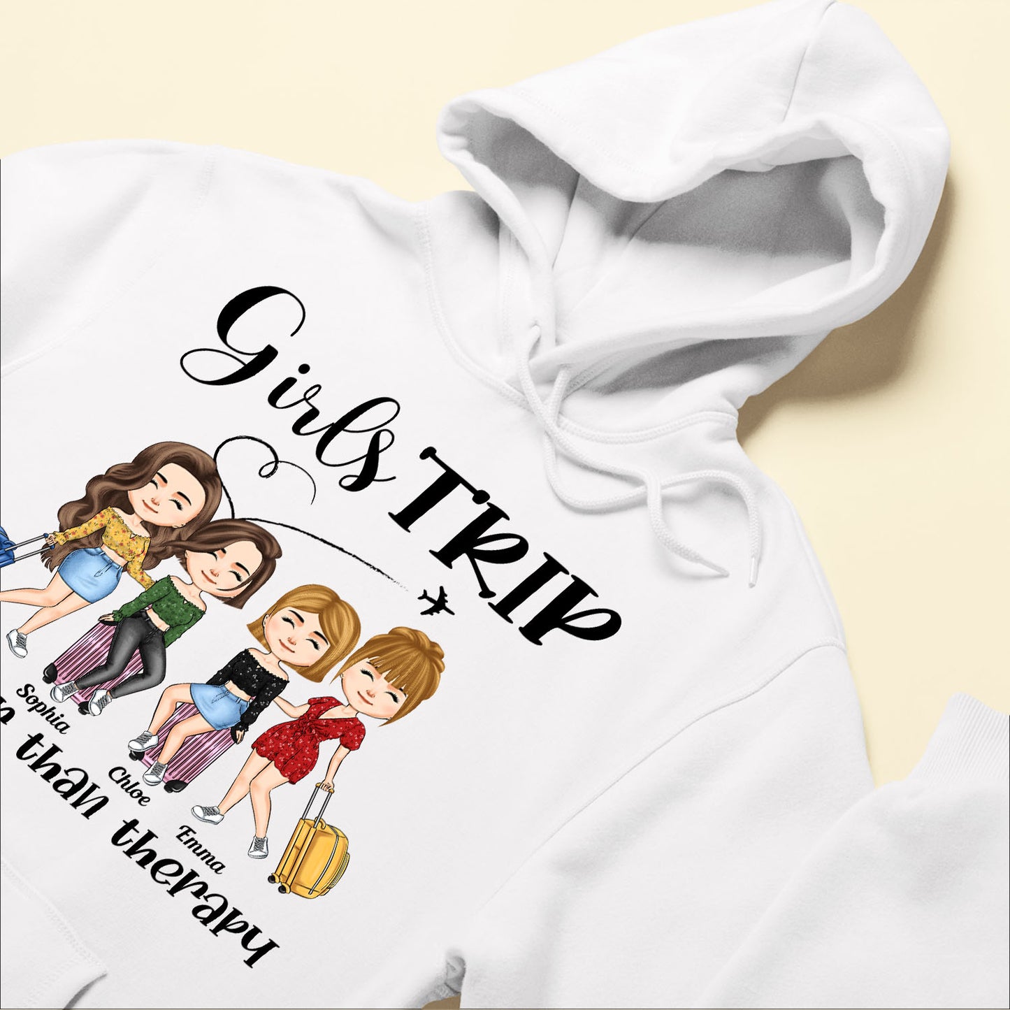 It's Girls Trip Version 2 - Personalized Shirt - Gift For Road Trip Crew, Travel Buddies, Trippin', Campin', Travelin'