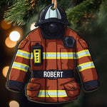Job Uniform - Personalized Custom Shaped Wooden Ornament
