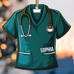 Job Uniform - Personalized Custom Shaped Wooden Ornament