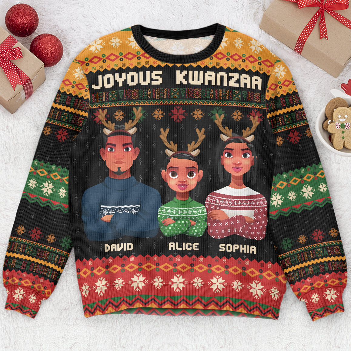 Kwanzaa sweater hotsell