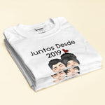 Juntos Desde - Personalized Shirt - Anniversary, Valentine's Day Gift For Spouse, Husband, Wife, Lovers, Girlfriend, Boyfriend