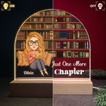 Just A Girl Who Loves Books - Personalized LED Light