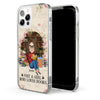 Just A Girl Who Loves Books - Personalized Clear Phone Case