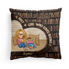 Just A Girl Who Loves Books - Personalized Pillow (Insert Included)
