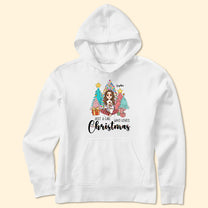 Just A Girl Who Loves Christmas - Vintage Version - Personalized Shirt