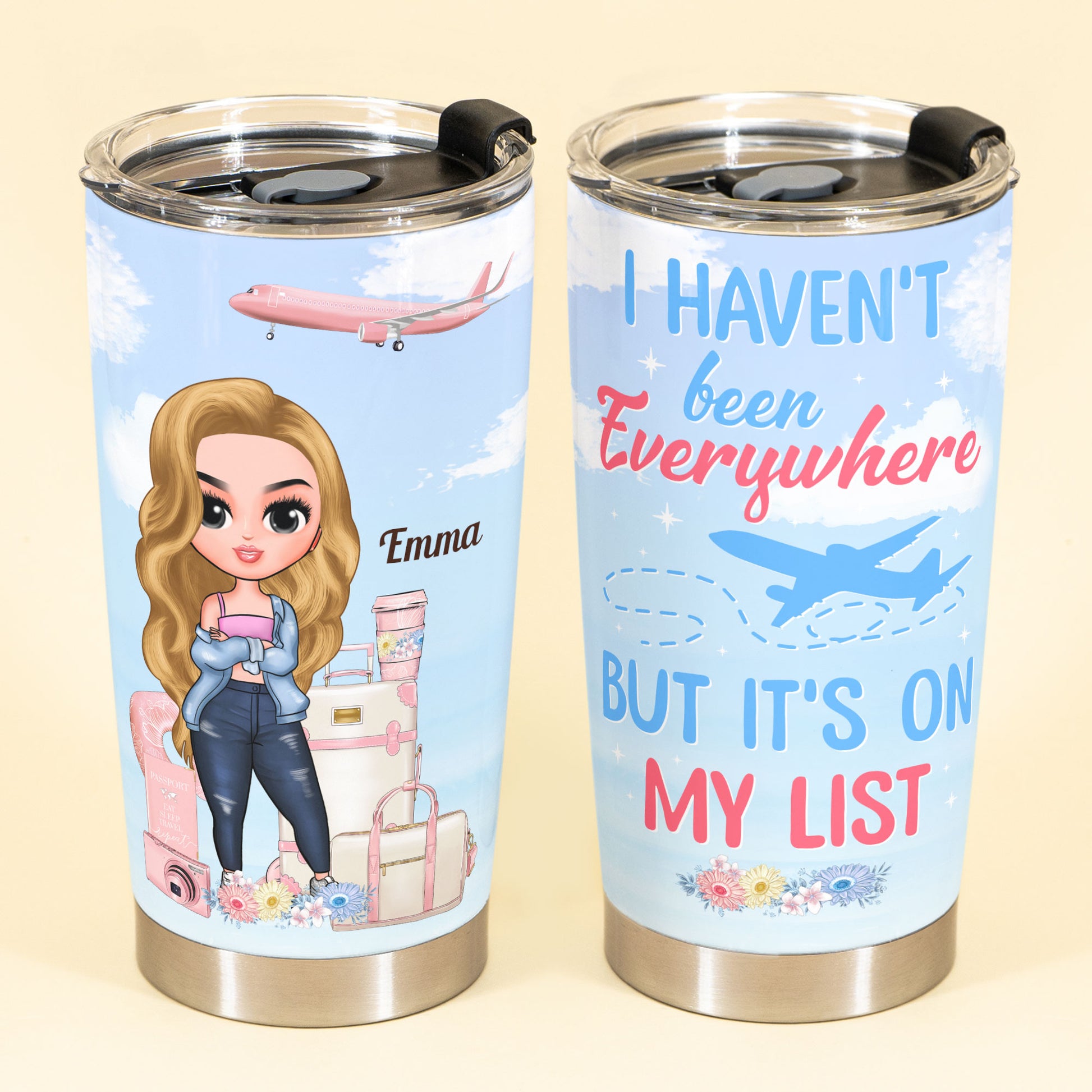Thermos Barbie Loves Girl Scouts Travel Mugs