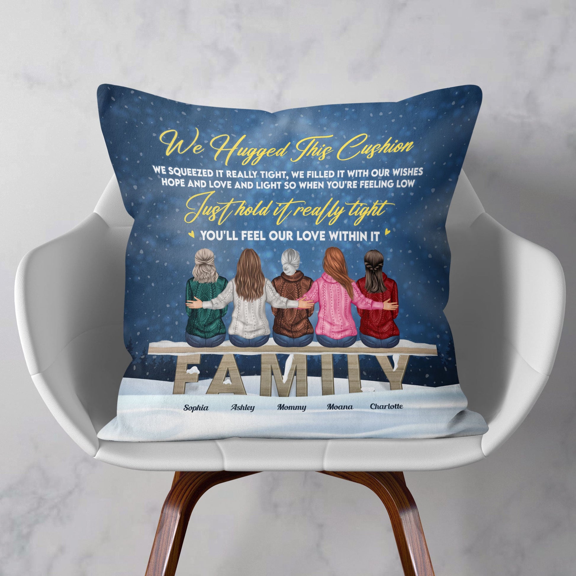 There Are Friends That Become Family - Personalized Pillow (Insert Inc –  Macorner