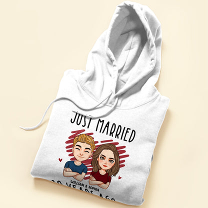 Just Married - Personalized Shirt