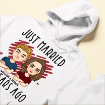 Just Married - Personalized Shirt