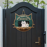 Keep Door Closed - Personalized Custom Shaped Wood Sign