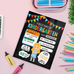 Kid's First Day Of School - Personalized Acrylic First Day Of School Sign