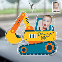 Kids Riding Vehicle - Personalized Car Photo Ornament