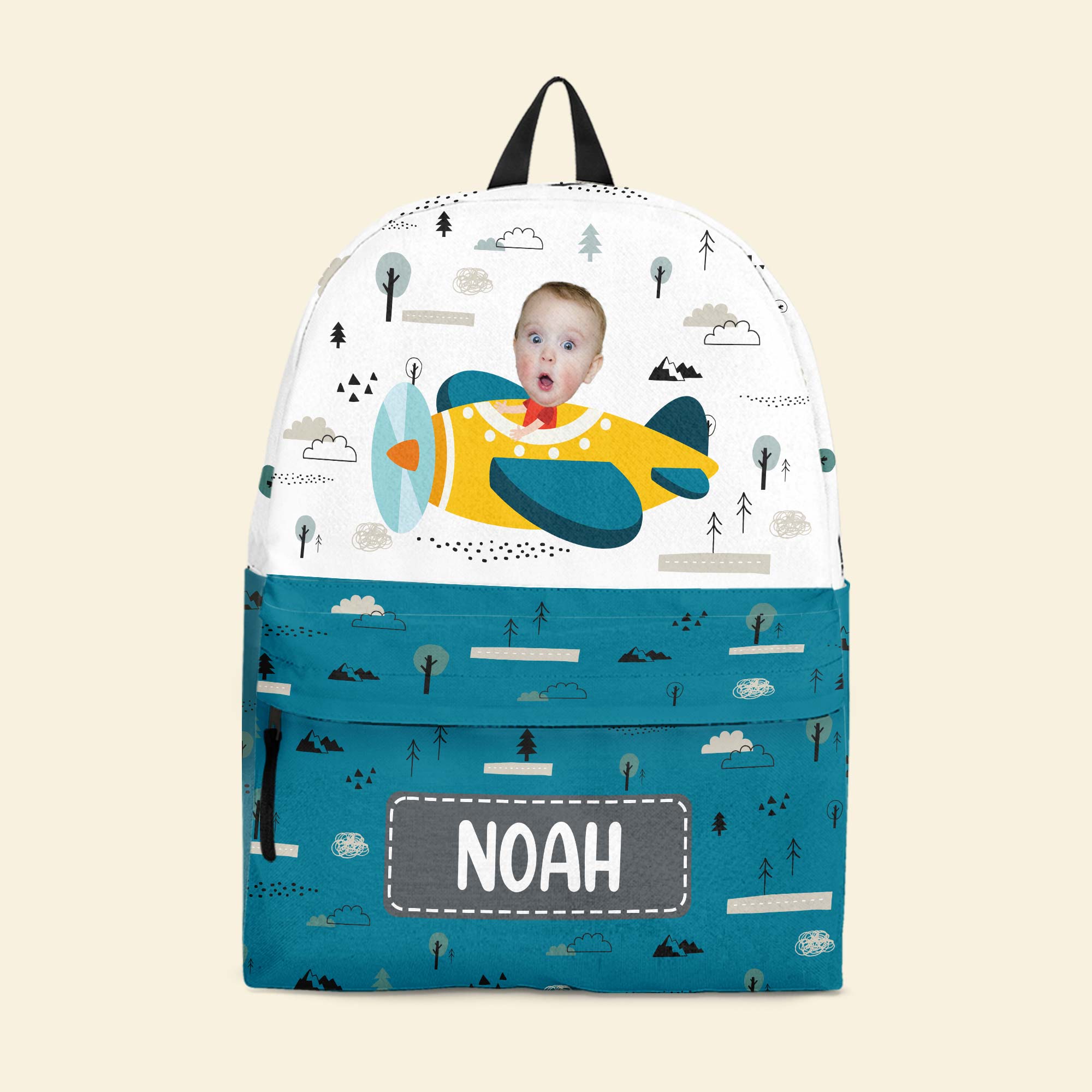 Kids Riding Vehicle - Personalized Photo Backpack