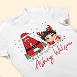 Kids Toddler Christmas Custom Name - Personalized Shirt