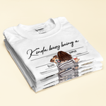 Kinda Busy Being A Dog Mom - Personalized Shirt - Mother's Day, Birthday, Funny Gift For Dog & Cat Mom, Dog & Cat Lover