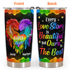 LGBT Love Is Love - Personalized Tumbler Cup