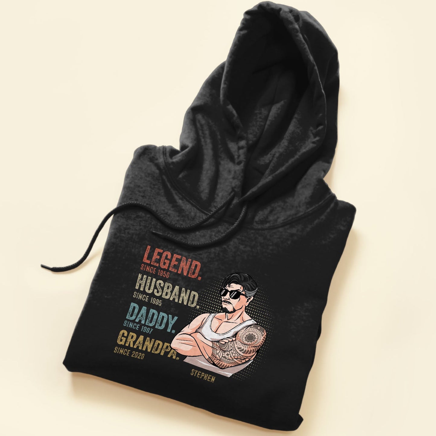 Legend Husband Daddy Since - Personalized Shirt