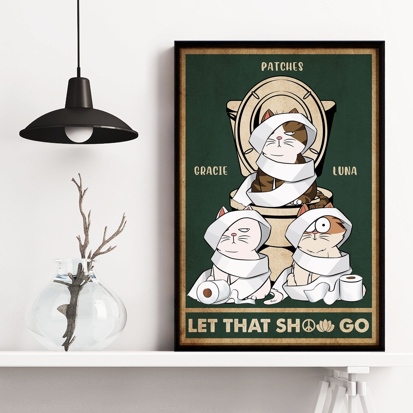 Let That Shit Go - Personalized Poster