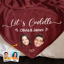 Let's Cuddle - Personalized Photo Blanket