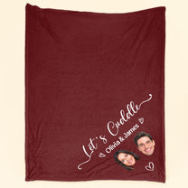 Let's Cuddle - Personalized Photo Blanket