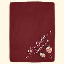 Let's Cuddle - Personalized Photo Blanket