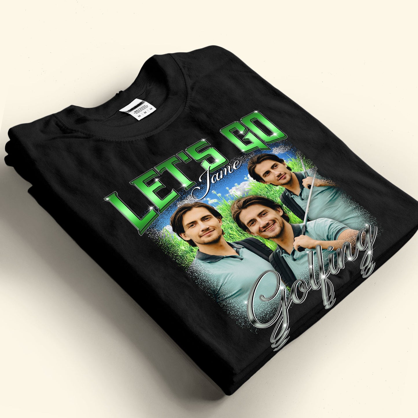 Let's Go Golfing - Personalized Photo Shirt