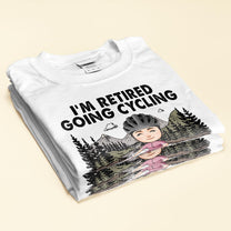 Life Behind Bars - Personalized Shirt - Birthday, Motivation Gift For Her, Girl, Woman, Cyclist, Biker