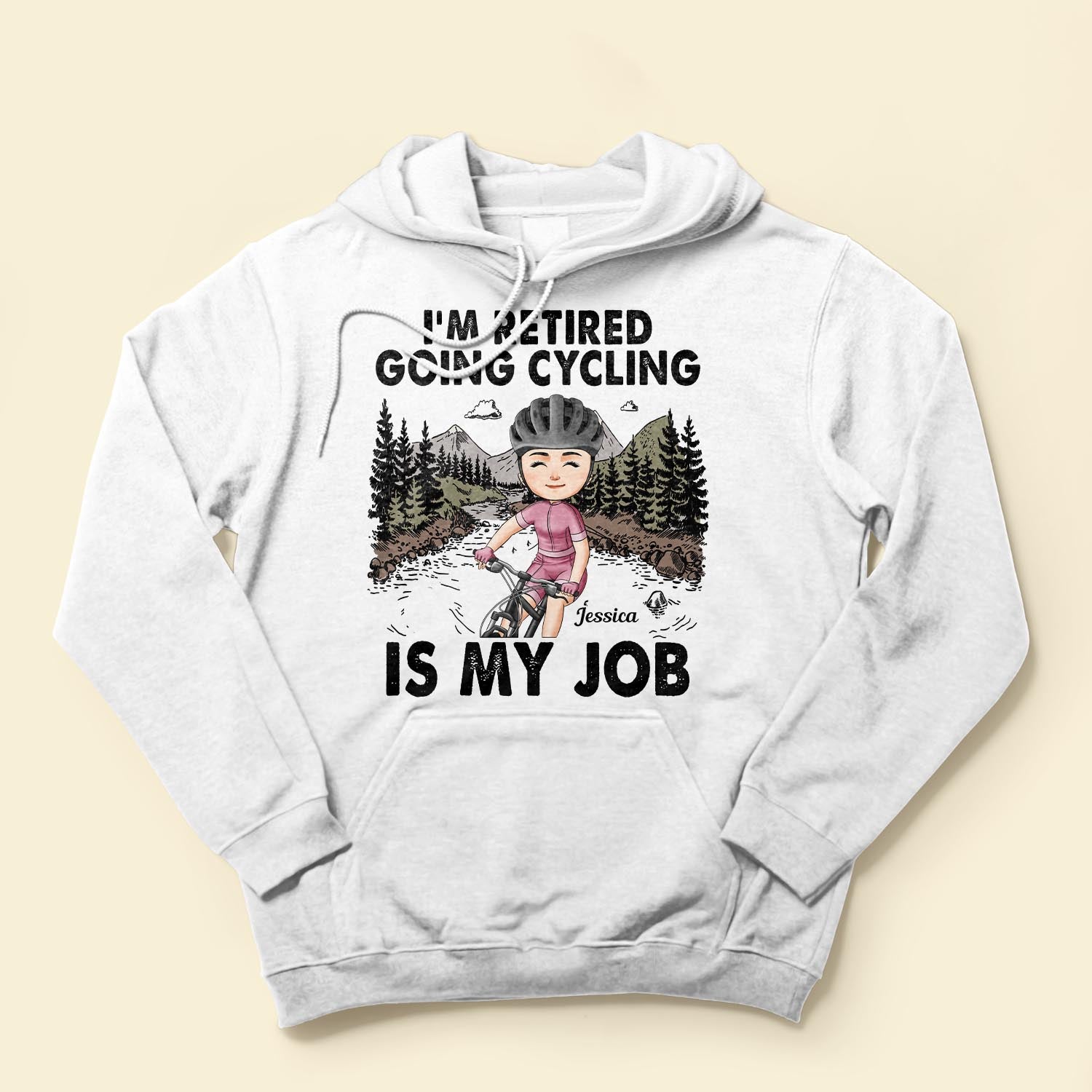 Life Behind Bars - Personalized Shirt - Birthday, Motivation Gift For Her, Girl, Woman, Cyclist, Biker