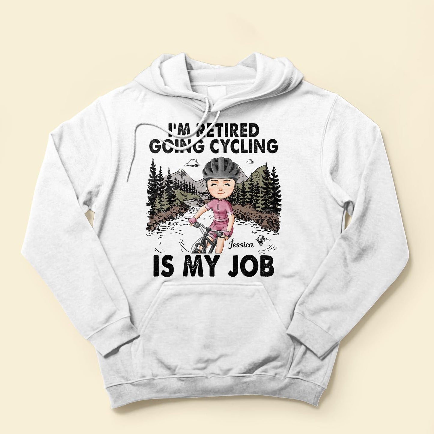 Life Behind Bars - Personalized Shirt - Birthday, Motivation Gift For Her, Girl, Woman, Cyclist, Biker