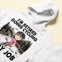 Life Behind Bars - Personalized Shirt - Birthday, Motivation Gift For Her, Girl, Woman, Cyclist, Biker