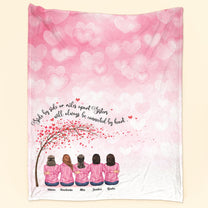 Life Is Better With Sisters - Personalized Blanket