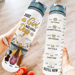 Life Is Better With Pets - Personalized Water Bottle With Time Marker