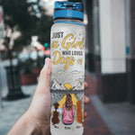 Life Is Better With Pets - Personalized Water Bottle With Time Marker